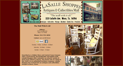 Desktop Screenshot of lasalleshoppes.com